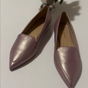 Vagabond Metallic Lilac Flats